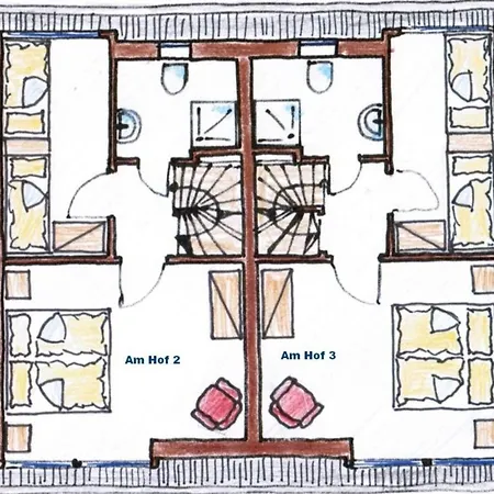 Vakantiehuis Am Hof 3 *